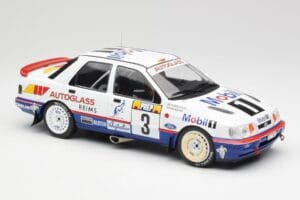 Ford Sierra RS Cosworth 4x4 #3 M. Biasion / T. Siviero Rally Monte Carlo 1992 MCG 1:18 MCG18355R Metal - imaginea 4 din 6