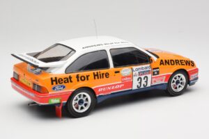 Ford Sierra RS Cosworth #33 R. Brookes RAC Rally 1989 IXO 1:18 18RMC115 Metal - imaginea 2 din 6