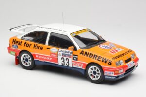 Ford Sierra RS Cosworth #33 R. Brookes RAC Rally 1989 IXO 1:18 18RMC115 Metal - imaginea 4 din 6