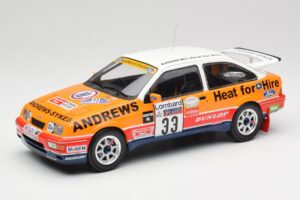 Ford Sierra RS Cosworth #33 R. Brookes RAC Rally 1989 IXO 1:18 18RMC115 Metal