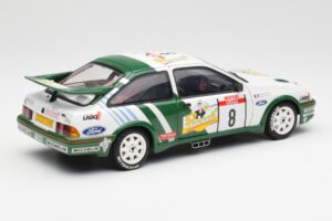 Ford Sierra RS Cosworth #8 D. Auriol / B. Occelli Rally Tour de Corse 1988 AUTOart 1:18 88812 Metal - imaginea 3 din 8