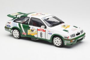 Ford Sierra RS Cosworth #8 D. Auriol / B. Occelli Rally Tour de Corse 1988 AUTOart 1:18 88812 Metal - imaginea 6 din 8