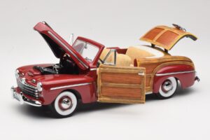 Ford Sportsman Roșu Road Signature 1:18 20048 Metal - imaginea 2 din 8