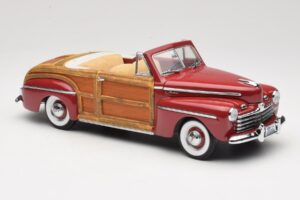 Ford Sportsman Roșu Road Signature 1:18 20048 Metal - imaginea 6 din 8