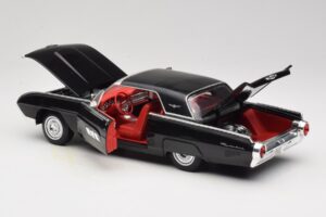 Ford Thunderbird Negru Anson 1:18 30344 Metal - imaginea 5 din 8