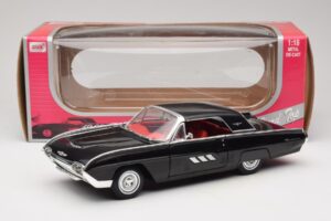 Ford Thunderbird Negru Anson 1:18 30344 Metal - imaginea 8 din 8