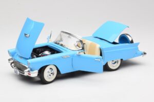 Ford Thunderbird Cabriolet Albastru Road Signature 1:18 92358 Metal - imaginea 2 din 8