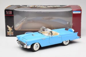 Ford Thunderbird Cabriolet Albastru Road Signature 1:18 92358 Metal - imaginea 8 din 8