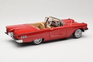 Ford Thunderbird Cabriolet Roșu Sun Star 1:18 4311 Metal - imaginea 3 din 8