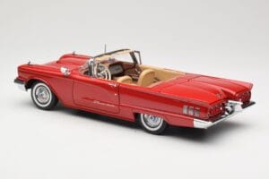 Ford Thunderbird Cabriolet Roșu Sun Star 1:18 4311 Metal - imaginea 7 din 8