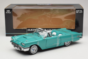 Ford Thunderbird Cabriolet Verde Sun Star 1:18 4315-P1 Metal - imaginea 6 din 6