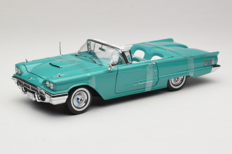 Ford Thunderbird Cabriolet Verde Sun Star 1:18 4315-P1 Metal