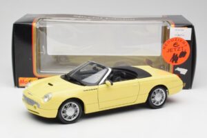 Ford Thunderbird Show Car Galben Maisto 1:18 50335 Metal - imaginea 8 din 8