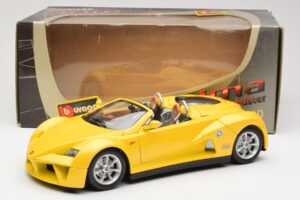Giugiaro Prima Speedster Galben Bburago 1:18 33334013 Metal - imaginea 8 din 8