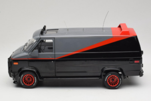 GMC Vandura A-Team Van Hot Wheels 1:18 V7439 Metal - imaginea 4 din 8