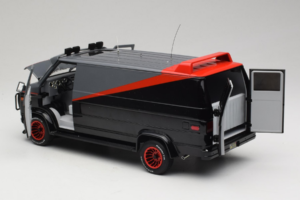 GMC Vandura A-Team Van Hot Wheels 1:18 V7439 Metal - imaginea 5 din 8