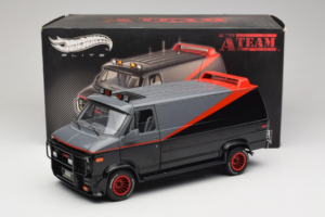 GMC Vandura A-Team Van Hot Wheels 1:18 V7439 Metal - imaginea 8 din 8