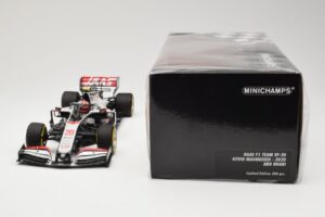 Haas VF-20 #20 K. Magnussen Abu Dhabi GP 2020 Minichamps 1:18 110201720 Metal - imaginea 6 din 6
