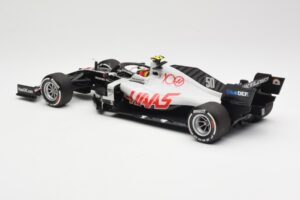 Haas VF-20 #50 M. Schumacher FP1 Abu Dhabi GP 2020 Minichamps 1:18 110201750 Metal - imaginea 5 din 6
