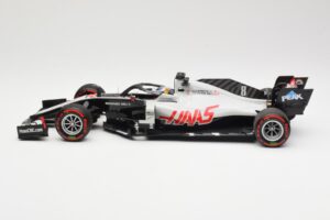 Haas VF-20 #8 R. Grosjean Bahrain GP 2020 Minichamps 1:18 110201508 Metal - imaginea 3 din 6