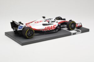 Haas VF-22 #20 K. Magnussen British GP 2022 Minichamps 1:18 117221020 Metal - imaginea 3 din 6