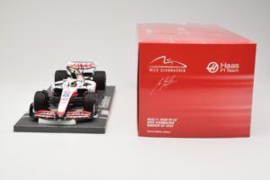 Haas VF-22 #47 M. Schumacher Bahrain GP 2022 Minichamps 1:18 117220147 Metal - imaginea 6 din 6