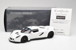 Hennessey Venom GT Alb AUTOart 1:18 75404 Metal - imaginea 8 din 8