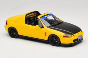 Honda Civic del Sol Spoon Phoenix Yellow Otto 1:18 OT1154 Rășină - imaginea 2 din 6