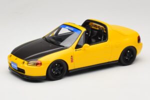 Honda Civic del Sol Spoon Phoenix Yellow Otto 1:18 OT1154 Rășină