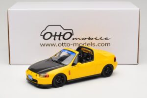 Honda Civic del Sol Spoon Phoenix Yellow Otto 1:18 OT1154 Rășină - imaginea 6 din 6