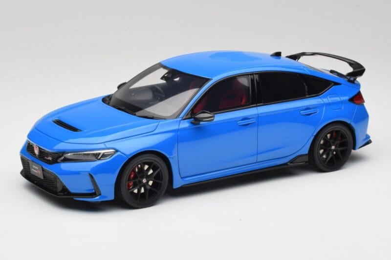 Honda Civic FK8 Type R Boost Albastru Perlat Otto 1:18 OT1093 Rășină