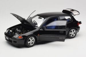 Honda Civic SiR II EG6 VTEC Negru LCD 1:18 LCD18018-BL Metal - imaginea 2 din 9
