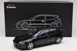 Honda Civic SiR II EG6 VTEC Negru LCD 1:18 LCD18018-BL Metal - imaginea 9 din 9
