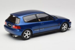Honda Civic SiR II EG6 VTEC Albastru LCD 1:18 LCD18018-BU Metal - imaginea 3 din 9
