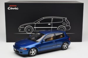 Honda Civic SiR II EG6 VTEC Albastru LCD 1:18 LCD18018-BU Metal - imaginea 9 din 9