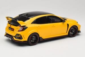 Honda Civic Type R FK8 Euro Spec Galben Otto 1:18 OT1111 Rășină - imaginea 2 din 6