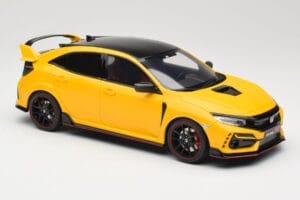 Honda Civic Type R FK8 Euro Spec Galben Otto 1:18 OT1111 Rășină - imaginea 4 din 6