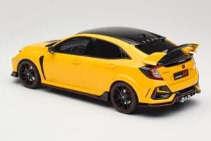 Honda Civic Type R FK8 Euro Spec Galben Otto 1:18 OT1111 Rășină - imaginea 5 din 6