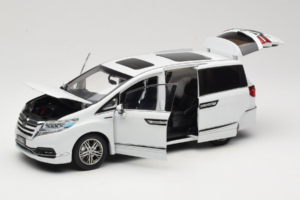 Honda Elysion Alb OEM 1:18 430056 Metal - imaginea 2 din 8