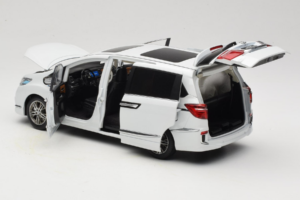 Honda Elysion Alb OEM 1:18 430056 Metal - imaginea 5 din 8