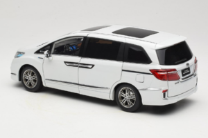 Honda Elysion Alb OEM 1:18 430056 Metal - imaginea 7 din 8