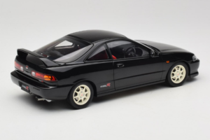Honda Integra Type R DC2 Pre-Facelift Flamenco Black Pearl MotorHelix 1:18 M85203 Metal - imaginea 3 din 8