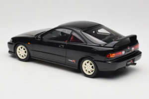 Honda Integra Type R DC2 Pre-Facelift Flamenco Black Pearl MotorHelix 1:18 M85203 Metal - imaginea 7 din 8