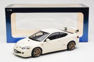 Honda Integra DC5 Type R Mugen Alb AUTOart 1:18 73251 Metal - imaginea 8 din 8