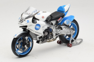 Honda RC212V #56 S. Nakano Konica Minolta Honda MotoGP 2007 Minichamps 1:18 112071056 Metal - imaginea 2 din 6