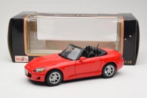Honda S2000 AP1 Roșu Maisto 1:18 50350 Metal - imaginea 8 din 8