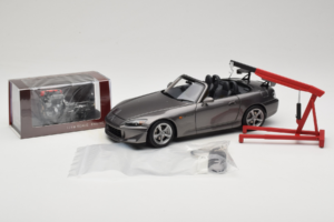 Honda S2000 AP2 Type S Moon Rock Metallic MotorHelix 1:18 M85111 Metal - imaginea 2 din 9