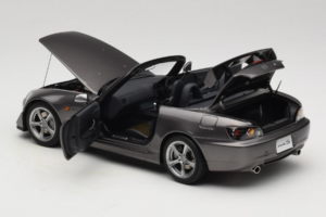 Honda S2000 AP2 Type S Moon Rock Metallic MotorHelix 1:18 M85111 Metal - imaginea 6 din 9