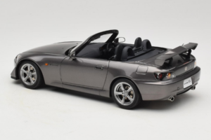 Honda S2000 AP2 Type S Moon Rock Metallic MotorHelix 1:18 M85111 Metal - imaginea 8 din 9