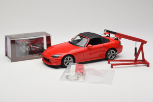 Honda S2000 AP2 Type S New Formula Red MotorHelix 1:18 M85112 Metal - imaginea 2 din 9